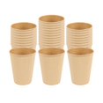 thumbnail image 2 of Restpresso 12 oz Kraft Paper Coffee Cup - Ripple Wall - 3 1/2" x 3 1/2" x 4 1/4" - 25 count box, 2 of 11