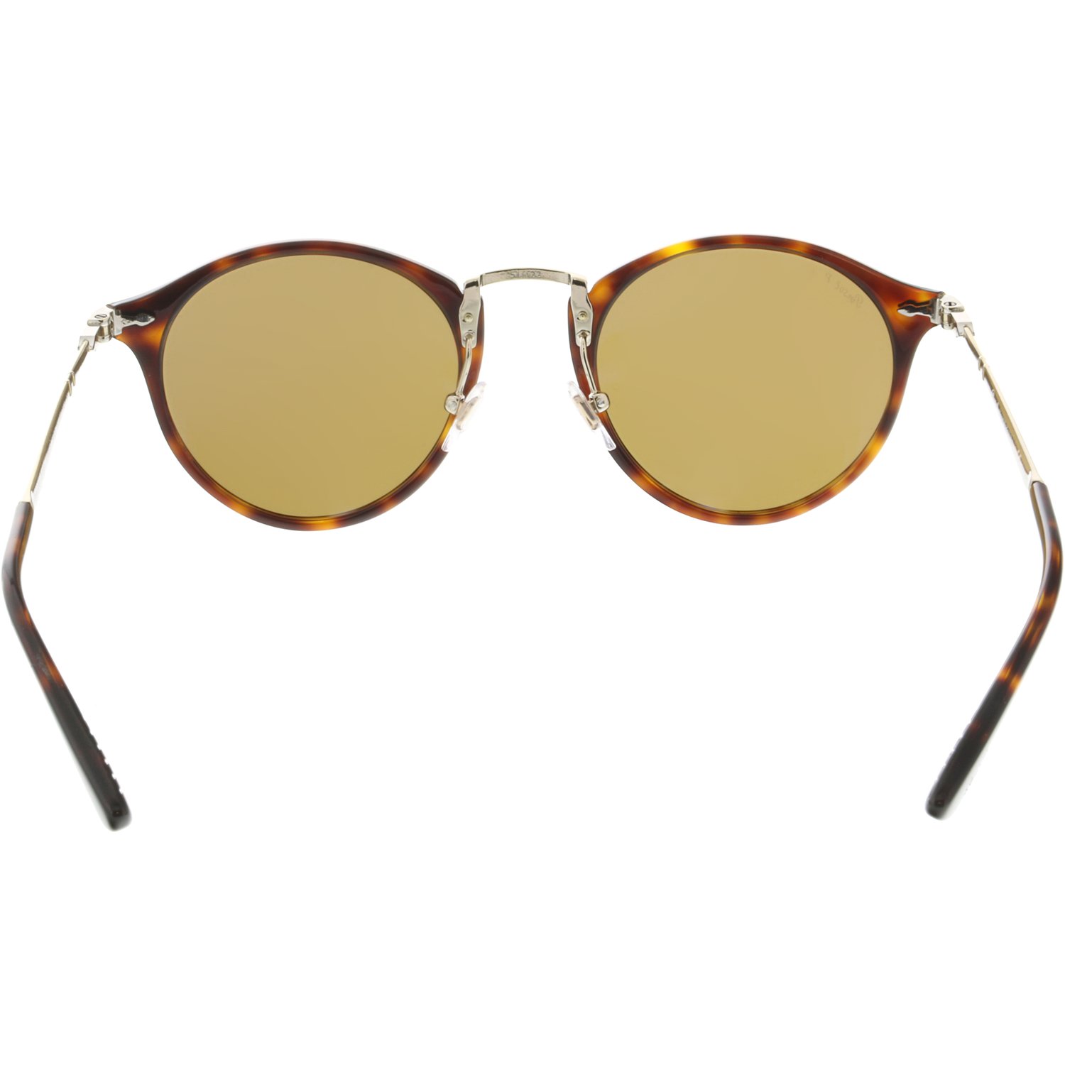Persol Men's Polarized PO3166S-24/57-51 Brown Round Sunglasses - image 3 of 3