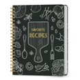 thumbnail image 1 of Cuaderno de recetas LuBudingJoy de tapa dura en blanco con 140 páginas, 1 of 7