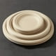 thumbnail image 1 of Plato desechable Plato de papel Plato de comida para catering Plato de dibujo de jardín de infantes Vajilla degradable para barbacoa doméstica Plato de cena, 1 of 5