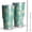 Turquoise Daisy Flower, variant on 30oz Turquoise Daisy Flower Yellow Centers Pattern Tumblers Stainless Steel Tumbler with Lid and Straw,Vacuum Insulated Double Wall Travel Tumbler Cups Mug with Cleaning Brush for Coffee,Tea