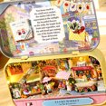 thumbnail image 4 of Miniature Dollhouse Box Theater Diy Dollhouse Box Theater Box Theater Easy Assemble Lovely Appearance Decorative Perfect Gift Mini Box Theater Model For Home Decoration, 4 of 5