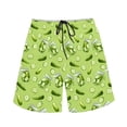 thumbnail image 3 of Binienty Men's Board Shorts Beach Swim Trunks With Pickle Jar Print - Quick Dry for Summer Beach Vacations and Water Activities, 3 of 10