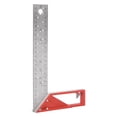 thumbnail image 4 of Règle de Menuiserie en Acier Inoxydable 45 / 90 Outil de Menuiserie Carré Poignée en Aluminium Moulé Pratique, 4 of 7