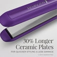 thumbnail image 4 of Remington 1" Flat Iron Hair Straightener, Anti-Static Technology, Titanium + Ceramic Plates, 30s Heat-Up, 60 Min Auto Shut-Off, 4 of 9