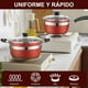 thumbnail image 3 of Batería de Cocina de Acero Inoxidable de 20 Piezas, Juego de Ollas y Sartenes Antiadherentes con Juego de Cuchillos para Estufas de Inducción, Eléctricas y Gas, 3 of 8