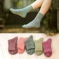 thumbnail image 2 of 10 Pair Socks Thick Woolen Yarn Women Sports Socks, 2 of 10
