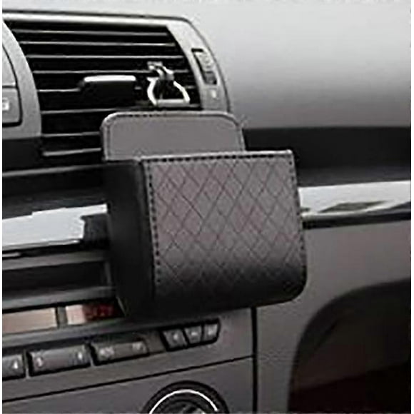 Black Multifunctional Car Storage Box Car organizer for car key, parking pass, pocket money, bills, cigarette cases or chemicals etc.