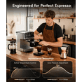 thumbnail image 2 of Ecozy Chillio 4 in 1 Espresso and Coffee Maker Combo with Milk Frother, Cold Brew & over Ice, Interactive Touch Screen, for Cappuccinos, Lattes, Americanos, 2 of 8