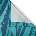 thumbnail image 3 of Ambesonne Vintage Beach Kitchen Curtains, Abstract Waves Art, 55"x39", Petrol Blue Dark Seafoam, 3 of 3