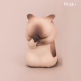 thumbnail image 2 of 1pc Cartoon Lucky Cats Model Winking Resin Craft Action Figure Doll DIY Decor, 2 of 6