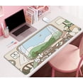 thumbnail image 4 of Girl and Rabbit Desktop Mouse Pad Large,Desk Pad,Cartoon Cute Mouse Pad for Desk,Desk Mat for Desktop,Keyboard and Mouse Pad,Gaming Mouse Pad Mousepad for Computer Office Home Work(31.5x11.8 in), 4 of 6