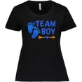 thumbnail image 3 of Inktastic Team Boy Women's Plus Size T-Shirt, 3 of 5