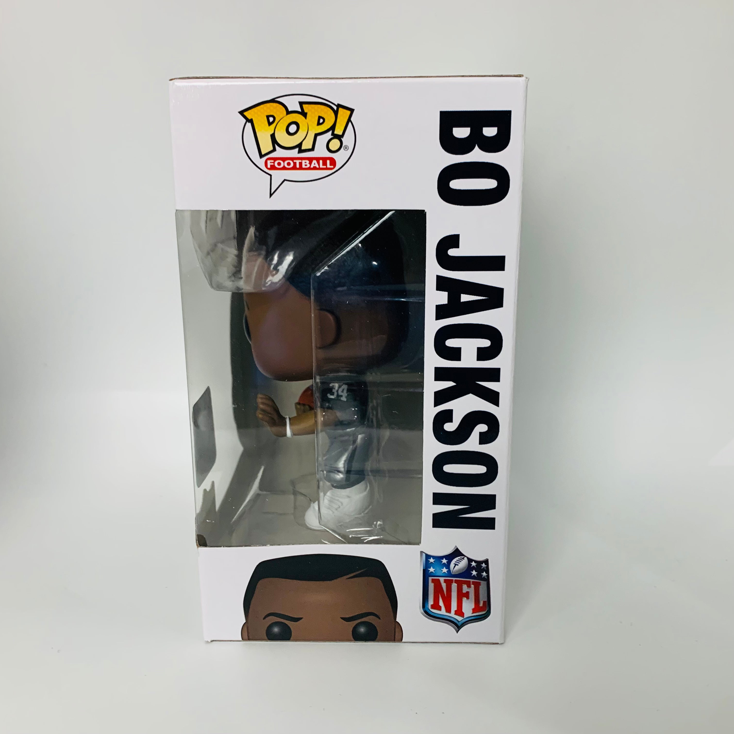 Bo Jackson (Los Angeles Raiders) NFL Funko Pop! Legends w/Ecotek Protective  Case - CLARKtoys