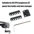thumbnail image 2 of Organizadores De Cables Soporte Fijo De Línea De Alimentación Compatible Con Dji Fpv Drone Gafas Cable Manager Methold EL015994-00, 2 of 5