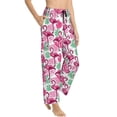 thumbnail image 2 of Xecao Flamingo Women's Straight Lounge Pajama Pants: The Epitome of Relaxed Sleepwear, 2 of 9