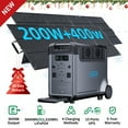 thumbnail image 1 of ABOK Ark3600 3840Wh Solar Generator with 600W Solar Panel–Portable Power Station for Home, Camping, RVs, Outages, Off-Grid Green Energy, 1 of 9