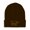 Brown, variant on Beanie Goat Outline Embroidery, One Size, Red