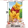 thumbnail image 6 of Winnie the Pooh Backdrop Background Banner Birthday Party Supplies Taspestry Wall Decor Poster Lover, 6 of 6