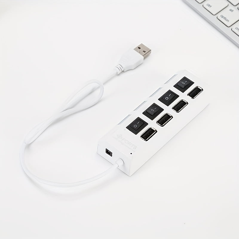 1 4-port/ 7-port USB Connector, Computer Mouse, Keyboard, Memory Card, Independent Switch, Universal Hub