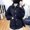 Black, variant on Women's Lapel Collar Button Down Oversized Shacket, Long Sleeve Twill Cargo Jacket with Multi Patch Pockets for Spring Fall Outdoor Daily Layering