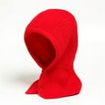 thumbnail image 3 of Men Women Winter Luxury Warm Snood Hat Collar Bufanda Cap Scarf Knitted Cap PINK, 3 of 8