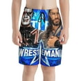 thumbnail image 3 of Boys Wres-Tler W-W,E Beach Shorts Swim Trunks Swim Shorts Quick Dry Pool Suit Swimwear For Kids Youth, 3 of 8