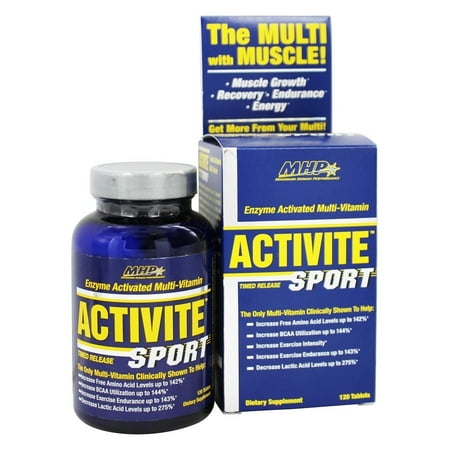 MHP - Activite Sport multi-vitamine enzyme activée Minuté - 120 comprimés