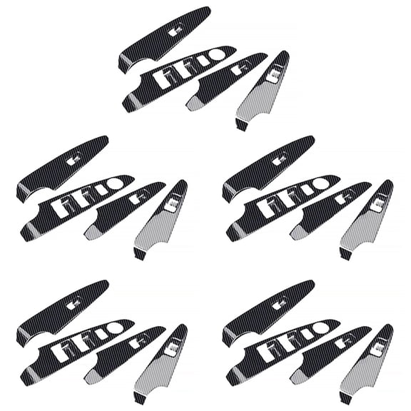 20X Car Window Glass Lifter Switch Panel Window Lifter Switch Decorative Cover for  2 2019-2021 RHD A