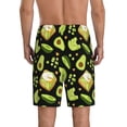thumbnail image 6 of KLL Avocado Toast for Men's 1-Pack Shorts,Sleep Pajama Shorts for Men Soft Pj Shorts Men's Pajama Bottoms Sleepwear -Large, 6 of 7