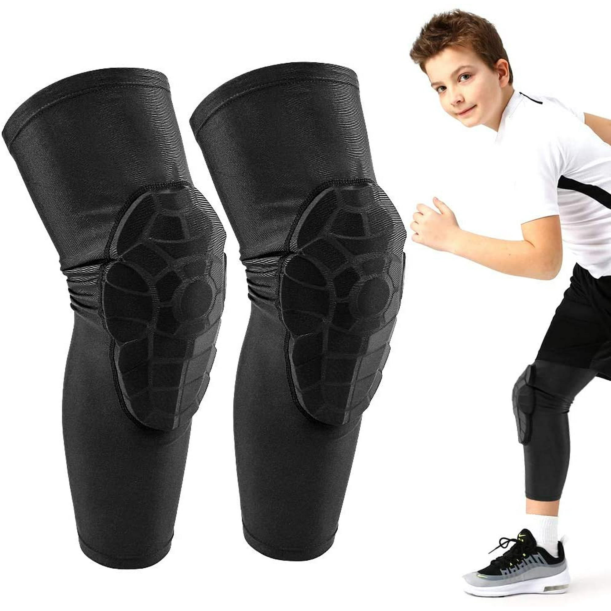 Knee Compression Pads,Basketball Knee Pads with Honeycomb Padding