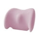 thumbnail image 2 of Almohada de apoyo lumbar para coche, cojín de respaldo para coche, suave, versátil, para viajar, descansar, sentarse, cómodo, para conducir, espuma rosa, 2 of 8