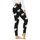 thumbnail image 1 of Pantalones de yoga plegables Gibobby Colección de estampados de Halloween Leggings de mujer de cintura alta Gris M, 1 of 3