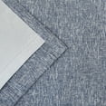 thumbnail image 5 of Uptown Home Navy Blue Full Blackout Double 50x95 Heavy Linen Textured Curtain Panels with Gray Liner for Bedroom Office Grommets 2 Pack, 5 of 6