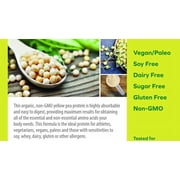 Balanced Greens - Certified-Organic Pea Protein - Vanilla - 15 Servings