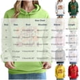 thumbnail image 3 of Mifsaly Thanksgiving Hoodie for Women Vintage Pumpkin Fall Graphic Pullover Sweatshirt with Pocket Long Sleeve Casual Autumn Clothes Khaki,S, 3 of 5