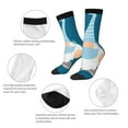 thumbnail image 3 of Cauagu Nurse Doctor Gnomes Print Crew Socks for Women and Men,Adult Athletic Running Socks 1-Pair Sports Socks Work Gear Socks with Moisture Wicking, 3 of 6