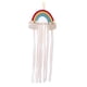 thumbnail image 1 of Laklulu - Soporte para moño de pelo trenzado con borlas de arcoíris, almacenamiento para pinzas para el pelo colgantes, decoración para dormitorio de niñas y bebés, 1 of 5