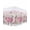 Pink, variant on Watercolor Pink Floral Wrap Around Bed Skirts for Queen Bed 18" Drop,Bed Skirt with Adjustable Elastic Belt Dust Ruffle Bed Valance for Bedroom Hotel Spring Romantic Roses Butterfly Bed Frame Cover