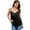 Black, variant on Zeagoo Women's Silk Satin Tank Tops Adjustable Spaghetti Strap Smooth Camisole V Neck Causal Basic Blouse