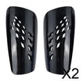 thumbnail image 1 of 2 Protectores De Espinillas De Fútbol, Cómodos Protectores De Espinillas Para Adultos, Almohadillas De EVA, 2 Unidades, Color Negro, 1 of 8