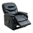 thumbnail image 5 of Boyel Living Power Lift Recliner Chair Massage Sofa for Elderly,with Massage Remote Control,Ergonomic Lounge Recliner Chair for Home Theater Seat Living Room Reclining Bed,Easy to Assemble (Blue), 5 of 9