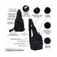 thumbnail image 2 of Mochila Táctica Bloosom  Multifunción Mochila Cuerpo Cruzada Campismo Negro, 2 of 4