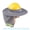 grey, variant on Hard Hat Sun Neck Shield Mesh Sunshade High Visibility Reflective Hard Hat Shade