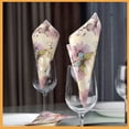 thumbnail image 3 of Butterfly Napkins 60pcs Purple Floral Napkins Disposable for Wedding/Garden Theme Party, 3 of 6