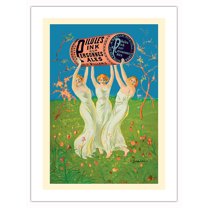 Pilules Pink Pills for Pale People (Pour Personnes Pâles) - Vintage French Advertising Poster by Leonetto Cappiello c.1910 - Bamboo Fine Art 290gsm Paper Print (Unframed) 18x24in