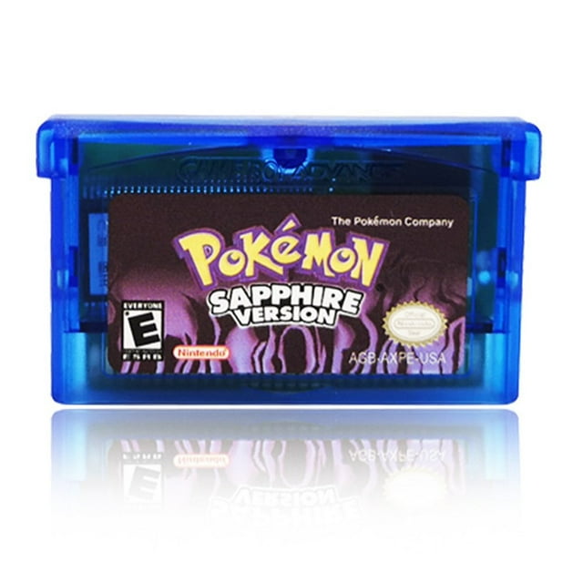 Brand New 2 PACKS Pokemon Ultra Violet Version Gameboy Advance GBA Multi Colors Classic Game SAPPHIRE