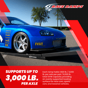 Race Ramps RR-TR-5 Durable 5 Trailer Ramp - Scratch Proof, Lightweight, Solid Core Design