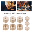 thumbnail image 2 of Trumpet Finger Buttons Trumpet Valves Caps Connecting Valves Caps Small Upper and Lower Cover Trumpet Valves Screw Caps, 2 of 4