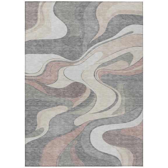 Dalyn Rugs Machine Washable Indoor/Outdoor Chantille ACN2183 Beige 10' x 14' Rug